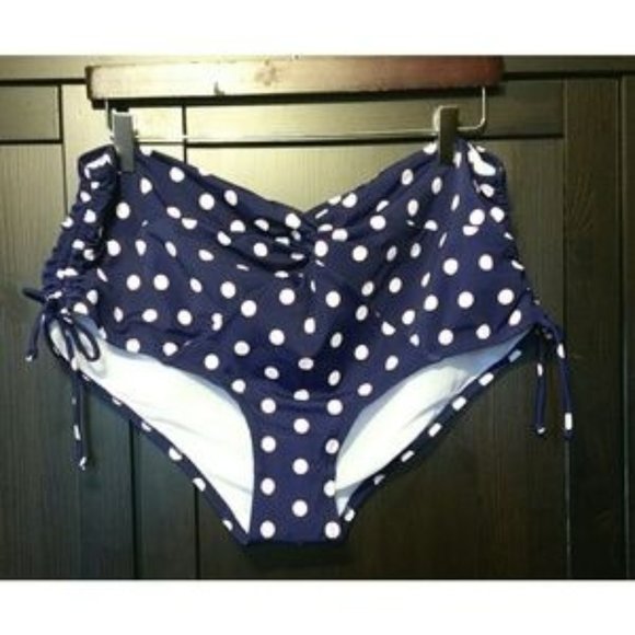 Swimsuitsforall polka dot high waisted bikini - Picture 4 of 5